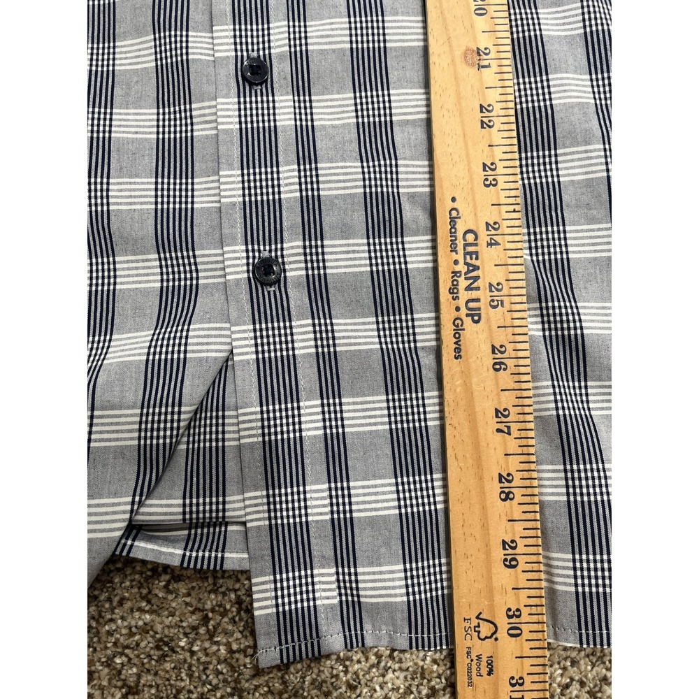 Antigua Mens XL St Louis‎ Cardinals Plaid Long Sleeve Button Up Shirt MLB - Picture 8 of 10